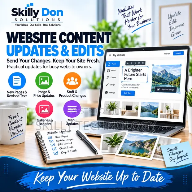 Website Content Updates & Edits in Kenya - 1