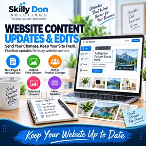 Website Content Updates & Edits in Kenya