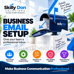 Business Email Setup Services by Skilly Don Solutions