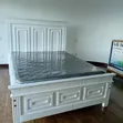 5x6 White Bed Frame - 2