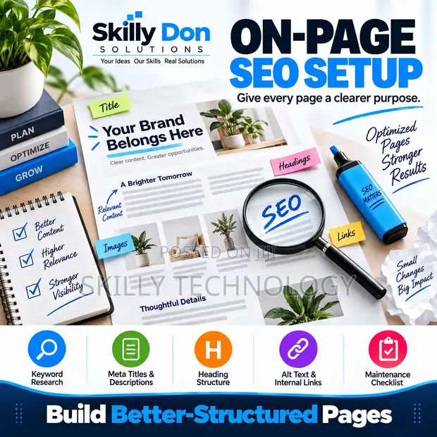 On-Page SEO Setup Service - 1