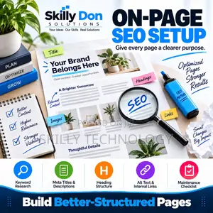 On-Page SEO Setup Service