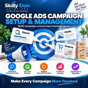 Google Ads Marketing Management by Skilly Don Solutions