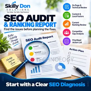 SEO Audit Ranking Report by Skilly Don Solutions