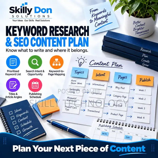 SEO Website Ranking & Content Plan - 1