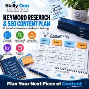 SEO Website Ranking & Content Plan