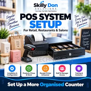 POS System Setup for Retail, Restaurant, Salon