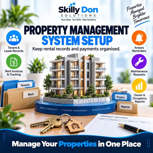 Property Management System Setup by Skilly Don Solutions - 1