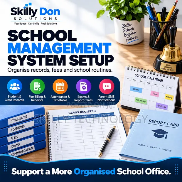 School Management System Setup by Skilly Don Solutions - 1