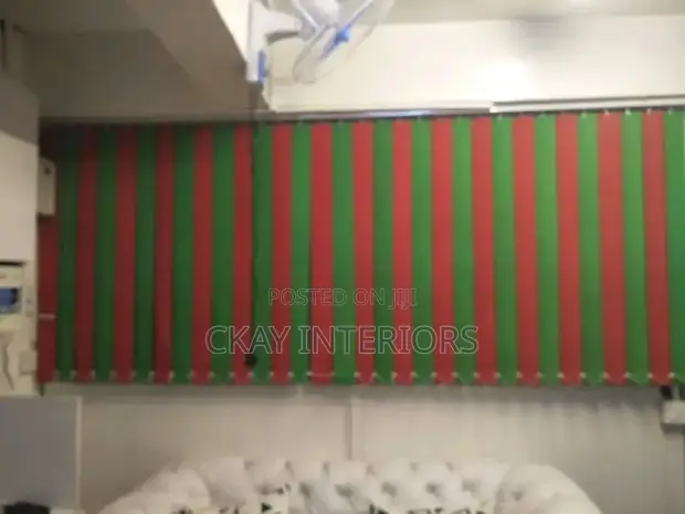 Colourful Vertical Blinds for Office Windows - 1