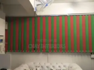 Colourful Vertical Blinds for Office Windows