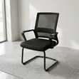 Mesh Office Guest Chair - Black - 5