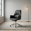 Ergonomic Executive Leather Office Chair - 5