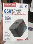 Promate 65W GaNFast Travel Adapter (TripMate-GaN65) - 3