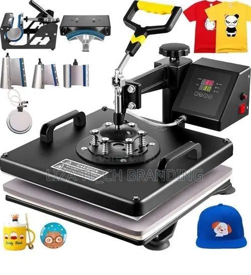 8-in-1 Combo Heat Press Machine - 1