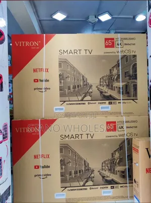 Vitron 65" QLED Websos TV - Brand New