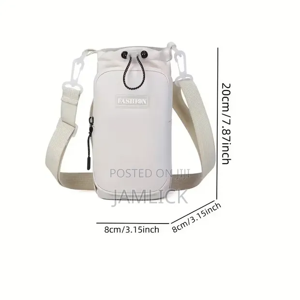 Water Bottle Carrier Bag with Adjustable Strap - HK - 1