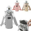 Water Bottle Carrier Bag with Adjustable Strap - HK - 3