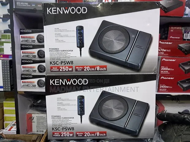 Kenwood KSC-PSW8 Powered Underseat Subwoofer - 1