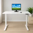 White Electric Desk - 2
