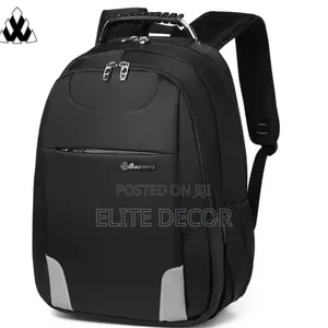 Biowang Laptop School Backpack - Black