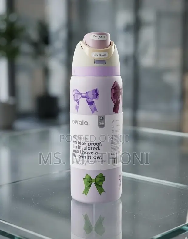 945ml Owala FreeSip Stainless Steel Water Bottle - 1