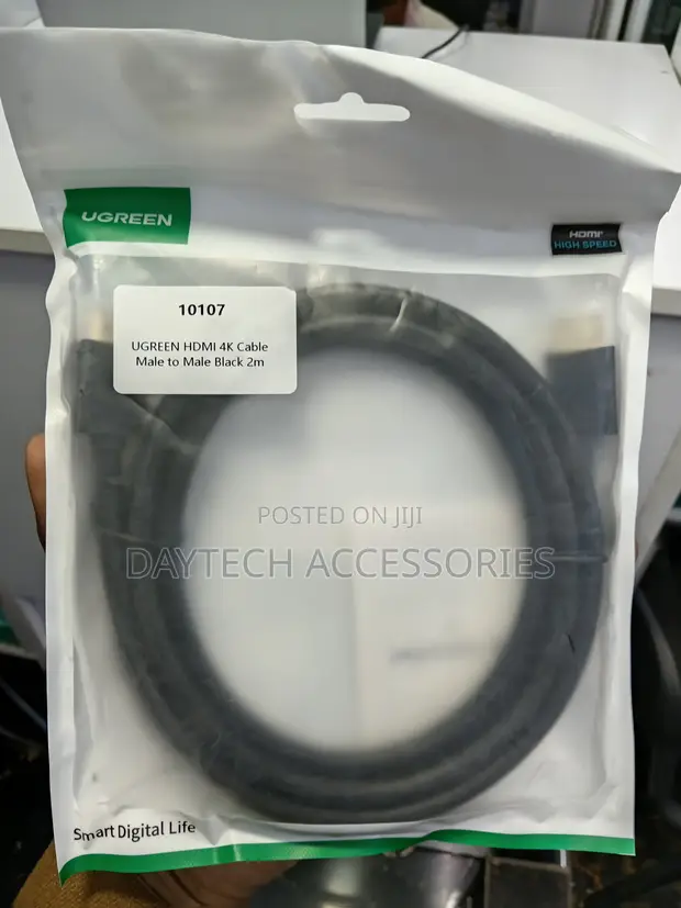 UGREEN HDMI Cable Male to Male Black 2m - 1
