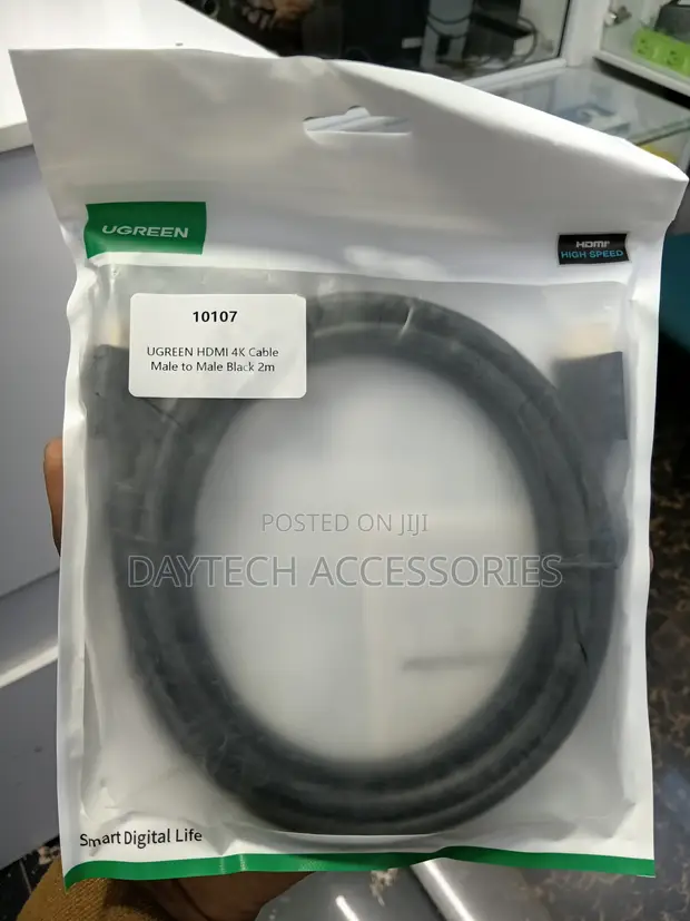 UGREEN 2 Meter 4K HDMI Male to Male Cable - 1