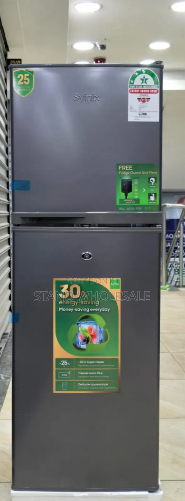 Syinix 138L Fridge - Brand New - 1