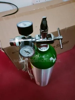 4.5m³ Oxygen Cylinder with Pin Index Regulator