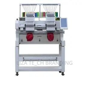 Brand New Double Head 12 Needle Industrial Embroidery Machine