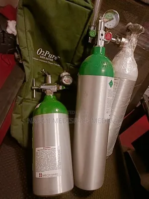 2L Pin Index Oxygen Cylinder with Regulator