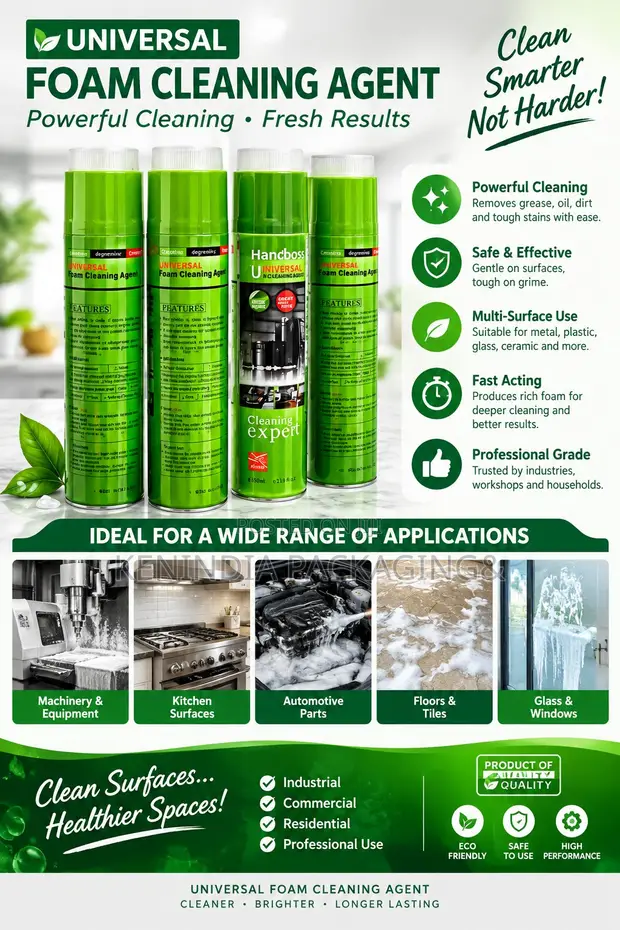 Multi-Purpose Foam Cleaning Agent - 1