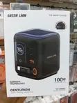 Green Lion Centurion 100W GaN Travel Adapter - Black - 1