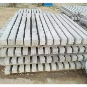 8ft Straight Concrete Fence Post