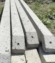 10ft Straight Concrete Fence Posts - 1