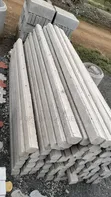 10ft Straight Concrete Fence Posts - 2