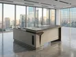 Executive L-Shaped Office Table - Modern CEO Desk - 2