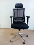 Swivel Mesh Office Chair with Lumbar Support - 1