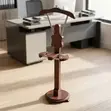 Wooden Mahogany Coat Hanger - 4