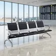 Boss Office Products Four Seater Waiting Bench - 1