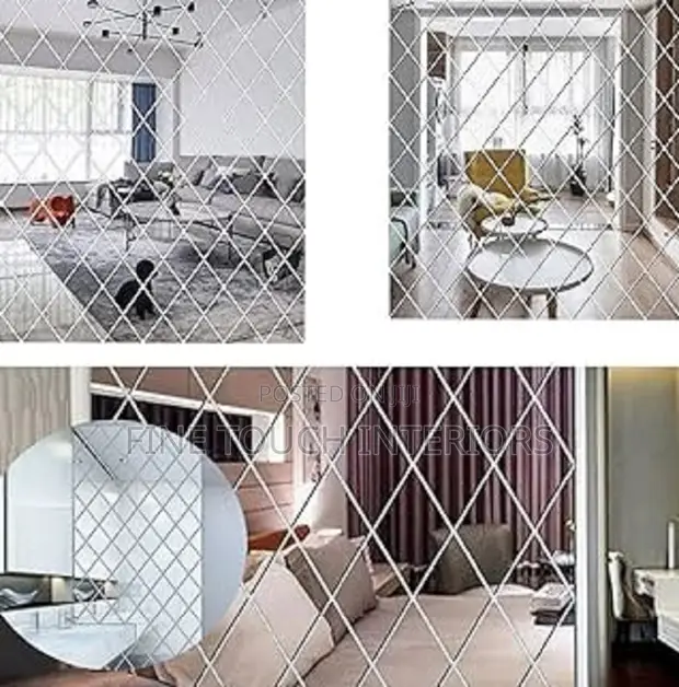 Multi-Purpose Diamond Acrylic Mirrors - 1
