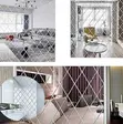 Multi-Purpose Diamond Acrylic Mirrors - 1