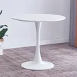 Round White Table - 2