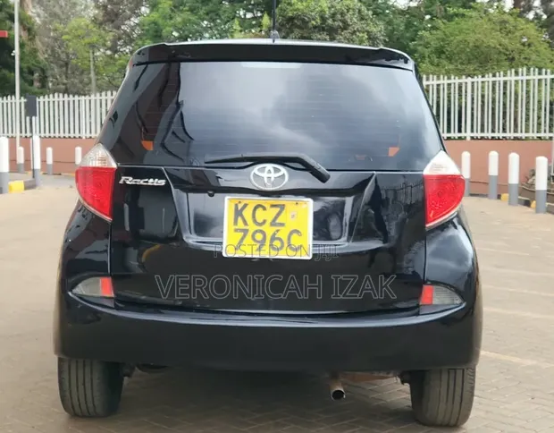 Toyota Ractis 2011 Black - 1