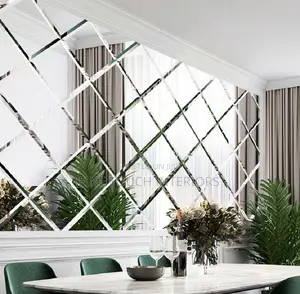 Diamond Acrylic Mirror Decor