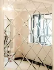 Diamond Acrylic Mirror Decor - 2