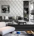 Diamond Acrylic Mirrors for Living Room - 1