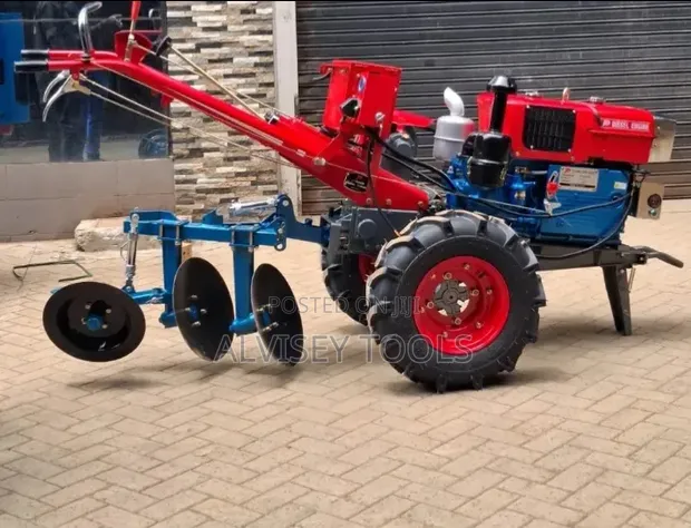 Walking Tractor / Plough Tractor - 16HP Diesel - 1