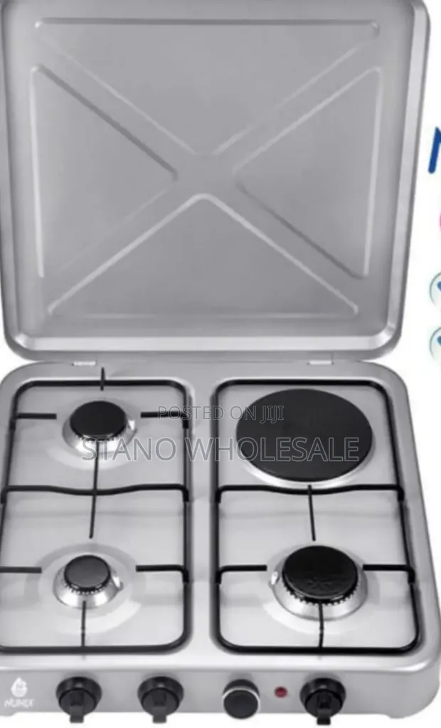 Nunix 3+1 Table Top Gas Cooker - 1